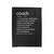 Coach Definition For Coach's Gift Velveteen Blanket