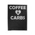 Coffee & Carbs Velveteen Blanket