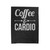 Coffee And Cardio Caffeine Lovers Velveteen Blanket
