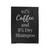 Coffee And Dry Shampoo Velveteen Blanket
