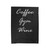 Coffee Gym Wine Velveteen Blanket