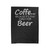 Coffee It's Too Early For Beer Funny Velveteen Blanket
