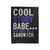 Cool Story Babe Make Me A Sandwich Funny Velveteen Blanket