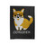 Corgeek Corgi Sunglasses Velveteen Blanket