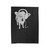Cow Wearing Headphones Funny Dj Velveteen Blanket