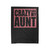 Crazy Like My Aunt Cute Funny Velveteen Blanket