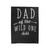 Dad Of The Wild One Velveteen Blanket
