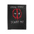 Deadpool Normal People Scare Me Velveteen Blanket