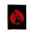 Deadpool Silhouette 1 Velveteen Blanket
