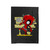 Deadpool Vs Spiderman Spidey Nasty Velveteen Blanket