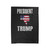 Dislike Icon President Trump Anti Donald Trump Fuck Donald Trump Velveteen Blanket