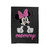 Disney Minnie Mouse Head Mommy Velveteen Blanket
