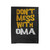 Don't Mess With Oma Funny Quotes Velveteen Blanket
