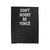 Don't Worry Be Yonce Funny Fashion Humour Joke Stocking Filler Xmas Gift Velveteen Blanket