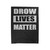 Drow Lives Matter D20 Gamer Dungeons And Dragons Rpg Dice Velveteen Blanket