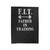 Father In Training Dad Dad In Training Fit Dad Workout Velveteen Blanket