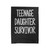 Father's Day Gift Teenage Daughter Survivor Velveteen Blanket