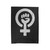 Feminism Logo Feminist Girl Power Velveteen Blanket
