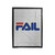 Funny Fila Fail Velveteen Blanket