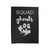 Funny Halloween Squad Goals Velveteen Blanket