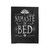 Funny Yoga Namaste In Bed Velveteen Blanket