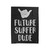 Future Surfer Dude Velveteen Blanket