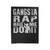 Gangsta Gangster Rap Made Me Do It 1 Velveteen Blanket