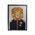 General Lion With Military Uniform And Mad Medals Velveteen Blanket