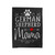 German Shepherd Mama Velveteen Blanket