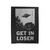 Get In Loser Funny Alien Ufo Velveteen Blanket