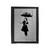 Girl In The Rain Bansky Velveteen Blanket