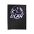 Glasgow Clan Uk Scottish Ice Hockey Velveteen Blanket