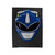 Go Go Power Rangers Mighty Morphin Blue Ranger Velveteen Blanket