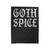 Goth Spice Velveteen Blanket