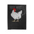 Guess What Chicken Butt Distressed Velveteen Blanket
