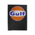 Gulf Oil Rusty Vintage Velveteen Blanket