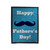 Happy Fathers Day 1 Velveteen Blanket