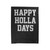 Happy Holla Days Funny Velveteen Blanket