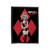 Harley Quinn Comic Art Velveteen Blanket