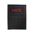 Hate Will Not Make Us Great Not Trump Anti Trump Not My President Velveteen Blanket