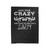 Hide Your Crazy And Start Acting Like A Lady Vintage Velveteen Blanket