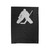 Hockey Goalie Hockey Player Silhouette Velveteen Blanket