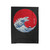 Hokusai Gojira Velveteen Blanket