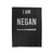 I Am Negan Zombie The Walking Dead Velveteen Blanket