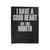 I Have A Good Heart But This Mouth Velveteen Blanket