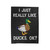I Just Really Like Ducks Animal Humor Joke Velveteen Blanket