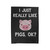 I Just Really Like Pigs, Ok Velveteen Blanket