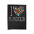 I Love Mandolin Colorful Hearts Velveteen Blanket