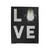 I Love Penguins Velveteen Blanket