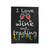 I Love Wine And Trading Velveteen Blanket